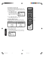 Preview for 36 page of Toshiba 23HLV86 Owner'S Manual