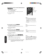 Preview for 46 page of Toshiba 23HLV86 Owner'S Manual