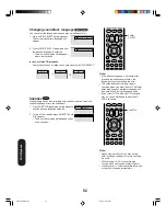 Preview for 52 page of Toshiba 23HLV86 Owner'S Manual