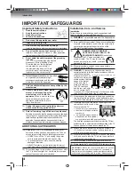 Предварительный просмотр 4 страницы Toshiba 23HLV87 - 23" LCD TV Owner'S Manual