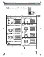 Предварительный просмотр 23 страницы Toshiba 23HLV87 - 23" LCD TV Owner'S Manual