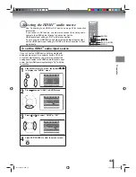 Предварительный просмотр 43 страницы Toshiba 23HLV87 - 23" LCD TV Owner'S Manual