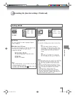 Предварительный просмотр 65 страницы Toshiba 23HLV87 - 23" LCD TV Owner'S Manual