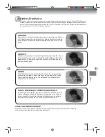 Предварительный просмотр 73 страницы Toshiba 23HLV87 - 23" LCD TV Owner'S Manual