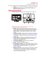 Предварительный просмотр 21 страницы Toshiba 23L2300UC User Manual