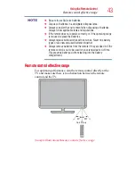 Предварительный просмотр 43 страницы Toshiba 23L2300UC User Manual