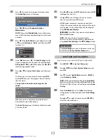 Preview for 17 page of Toshiba 23RL933B Owner'S Manual