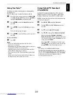 Preview for 39 page of Toshiba 23RL933B Owner'S Manual