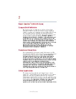 Preview for 2 page of Toshiba 2410-S185 User Manual