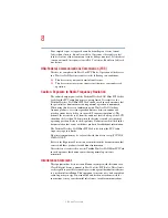 Preview for 8 page of Toshiba 2410-S185 User Manual