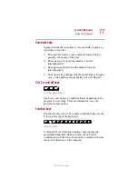 Preview for 77 page of Toshiba 2410-S185 User Manual