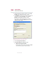 Preview for 104 page of Toshiba 2410-S185 User Manual