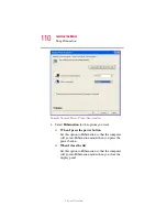 Preview for 110 page of Toshiba 2410-S185 User Manual