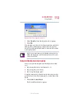 Preview for 113 page of Toshiba 2410-S185 User Manual