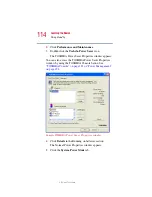 Preview for 114 page of Toshiba 2410-S185 User Manual