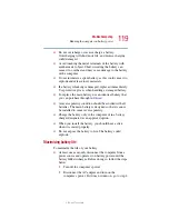 Preview for 119 page of Toshiba 2410-S185 User Manual