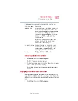 Preview for 167 page of Toshiba 2410-S185 User Manual