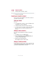 Preview for 172 page of Toshiba 2410-S185 User Manual