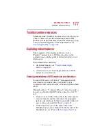 Preview for 177 page of Toshiba 2410-S185 User Manual