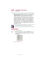 Preview for 210 page of Toshiba 2410-S185 User Manual