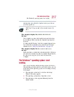 Preview for 217 page of Toshiba 2410-S185 User Manual