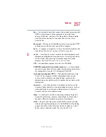 Preview for 257 page of Toshiba 2410-S185 User Manual