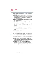 Preview for 260 page of Toshiba 2410-S185 User Manual