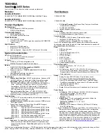 Toshiba 2455 S305 - Satellite - Pentium 4 2.4 GHz Specifications preview