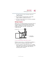 Предварительный просмотр 45 страницы Toshiba 2455 S305 - Satellite - Pentium 4 2.4 GHz User Manual