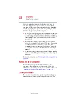 Предварительный просмотр 78 страницы Toshiba 2455 S305 - Satellite - Pentium 4 2.4 GHz User Manual