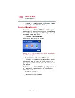 Предварительный просмотр 110 страницы Toshiba 2455 S305 - Satellite - Pentium 4 2.4 GHz User Manual