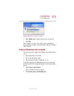 Предварительный просмотр 111 страницы Toshiba 2455 S305 - Satellite - Pentium 4 2.4 GHz User Manual