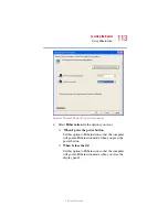 Предварительный просмотр 113 страницы Toshiba 2455 S305 - Satellite - Pentium 4 2.4 GHz User Manual