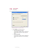 Предварительный просмотр 118 страницы Toshiba 2455 S305 - Satellite - Pentium 4 2.4 GHz User Manual