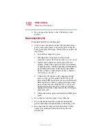 Предварительный просмотр 132 страницы Toshiba 2455 S305 - Satellite - Pentium 4 2.4 GHz User Manual