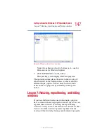 Предварительный просмотр 147 страницы Toshiba 2455 S305 - Satellite - Pentium 4 2.4 GHz User Manual