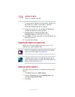 Предварительный просмотр 174 страницы Toshiba 2455 S305 - Satellite - Pentium 4 2.4 GHz User Manual