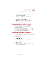 Предварительный просмотр 175 страницы Toshiba 2455 S305 - Satellite - Pentium 4 2.4 GHz User Manual