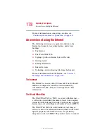 Предварительный просмотр 178 страницы Toshiba 2455 S305 - Satellite - Pentium 4 2.4 GHz User Manual