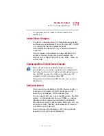 Предварительный просмотр 179 страницы Toshiba 2455 S305 - Satellite - Pentium 4 2.4 GHz User Manual