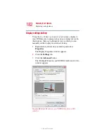 Предварительный просмотр 182 страницы Toshiba 2455 S305 - Satellite - Pentium 4 2.4 GHz User Manual