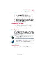 Предварительный просмотр 183 страницы Toshiba 2455 S305 - Satellite - Pentium 4 2.4 GHz User Manual