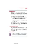 Предварительный просмотр 189 страницы Toshiba 2455 S305 - Satellite - Pentium 4 2.4 GHz User Manual