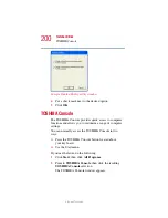 Предварительный просмотр 200 страницы Toshiba 2455 S305 - Satellite - Pentium 4 2.4 GHz User Manual