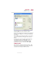 Предварительный просмотр 203 страницы Toshiba 2455 S305 - Satellite - Pentium 4 2.4 GHz User Manual