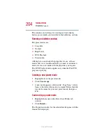 Предварительный просмотр 204 страницы Toshiba 2455 S305 - Satellite - Pentium 4 2.4 GHz User Manual