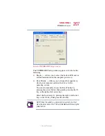 Предварительный просмотр 207 страницы Toshiba 2455 S305 - Satellite - Pentium 4 2.4 GHz User Manual