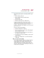 Предварительный просмотр 237 страницы Toshiba 2455 S305 - Satellite - Pentium 4 2.4 GHz User Manual