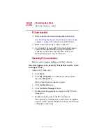 Предварительный просмотр 250 страницы Toshiba 2455 S305 - Satellite - Pentium 4 2.4 GHz User Manual