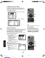 Preview for 24 page of Toshiba 24AF45C Owner'S Manual